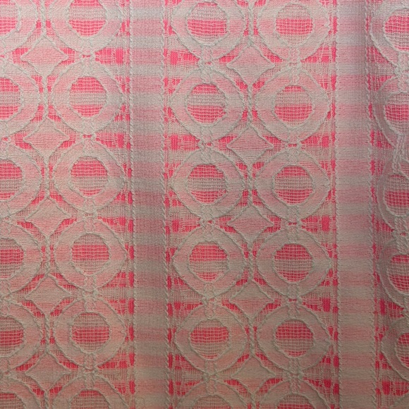 NWT Lilly Pulitzer Abby Dress Pop Pink Draper Lace Size Large - Picture 6 of 6